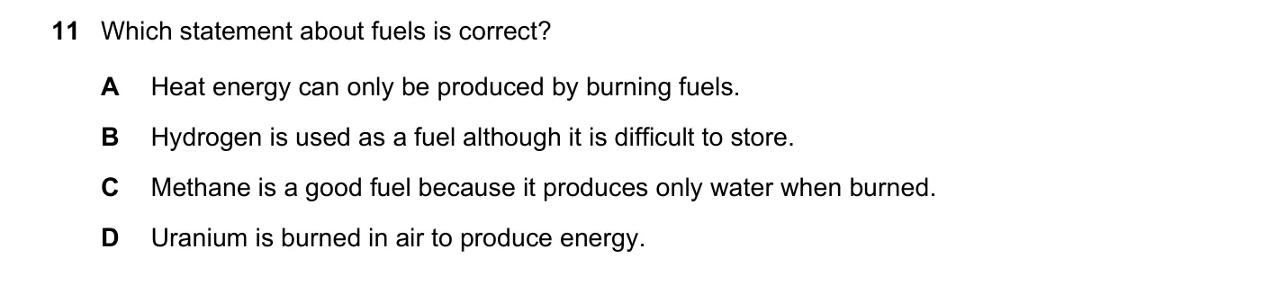 Question 11, June 2017, 0620 Paper 22
