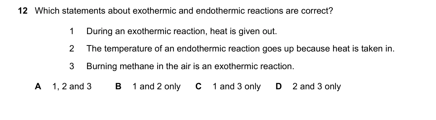 Question 12, June 2017, 0620 Paper 22