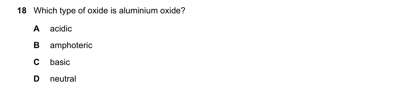 Question 18, June 2017, 0620 Paper 22