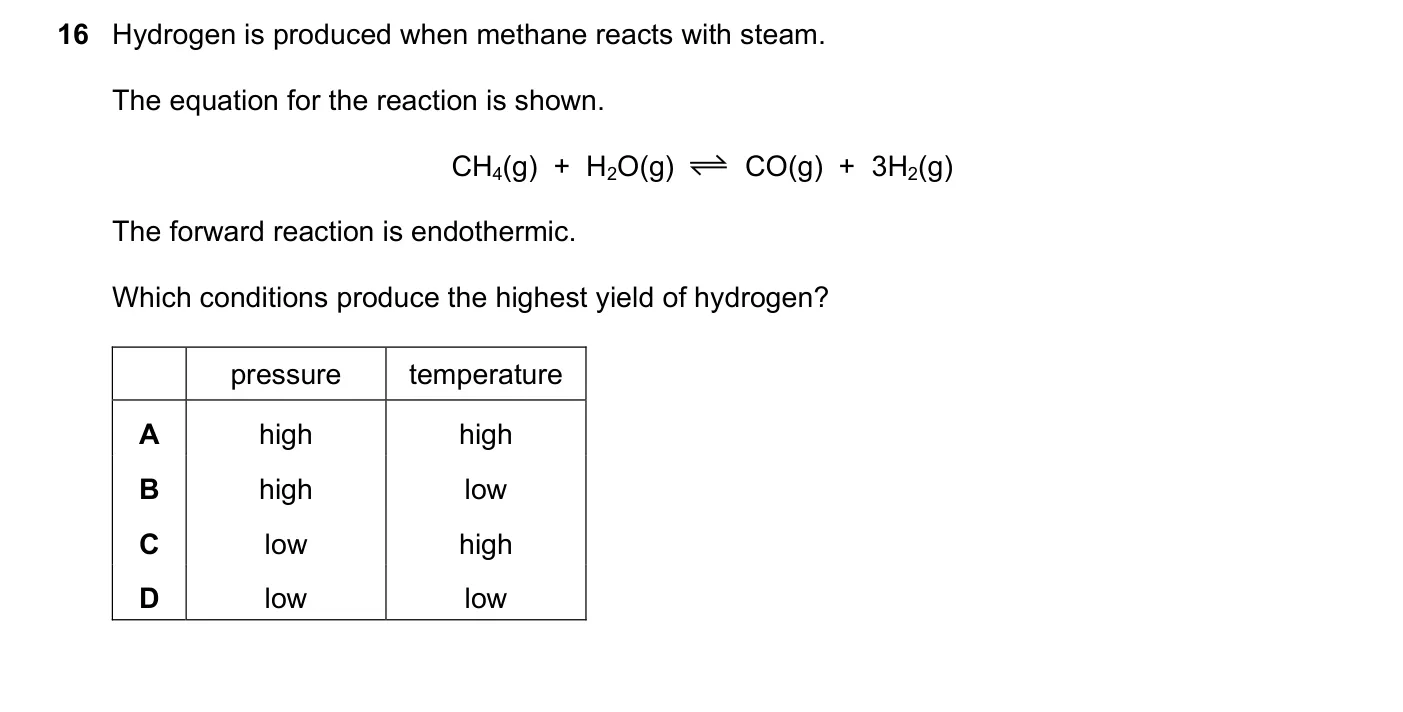 Question 16, June 2017, 0620 Paper 23