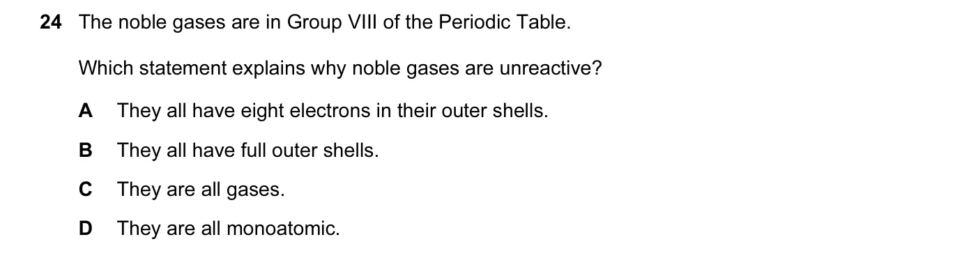 Question 24, March 2017, 0620 Paper 22
