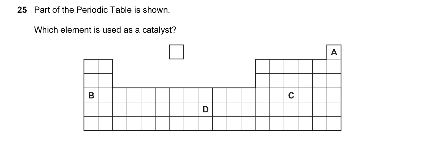 Question 25, March 2017, 0620 Paper 22