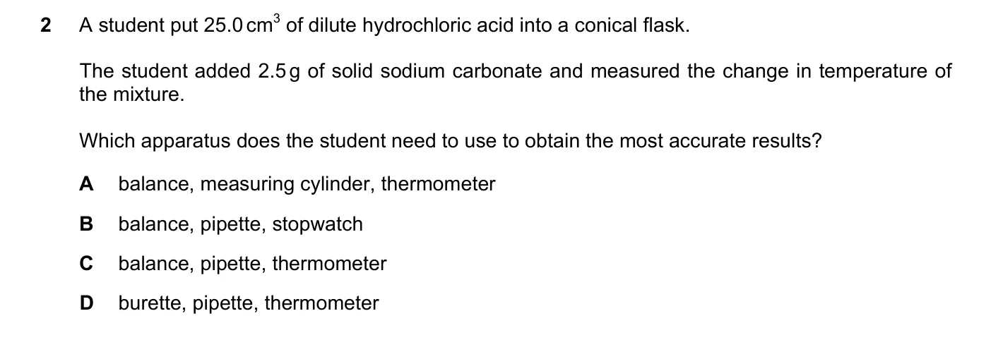 Question 2, November 2017, 0620 Paper 21