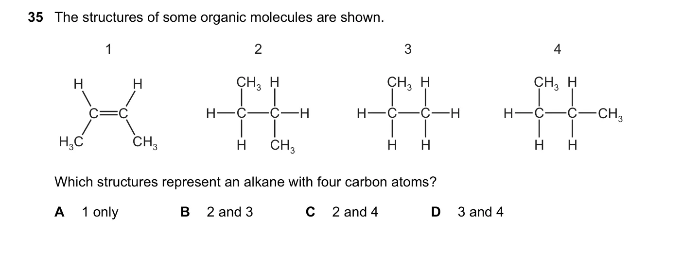 Question 35, November 2017, 0620 Paper 21