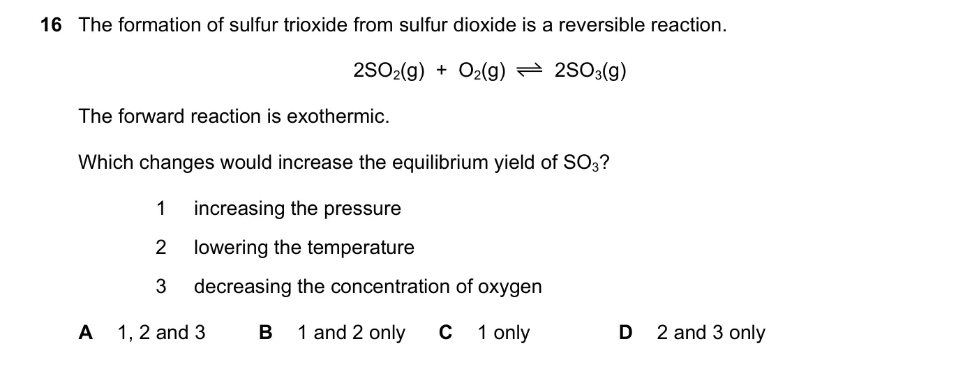 Question 16, November 2017, 0620 Paper 22