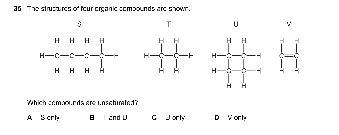 Question 35, November 2017, 0620 Paper 22