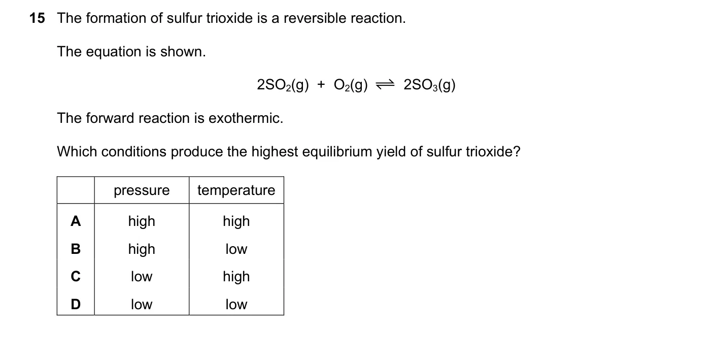 Question 15, June 2018, 0620 Paper 21