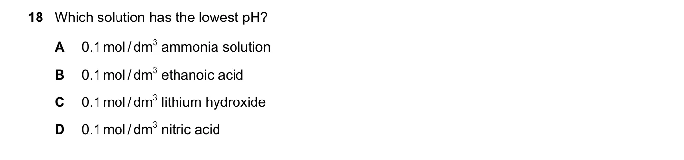 Question 18, June 2018, 0620 Paper 21
