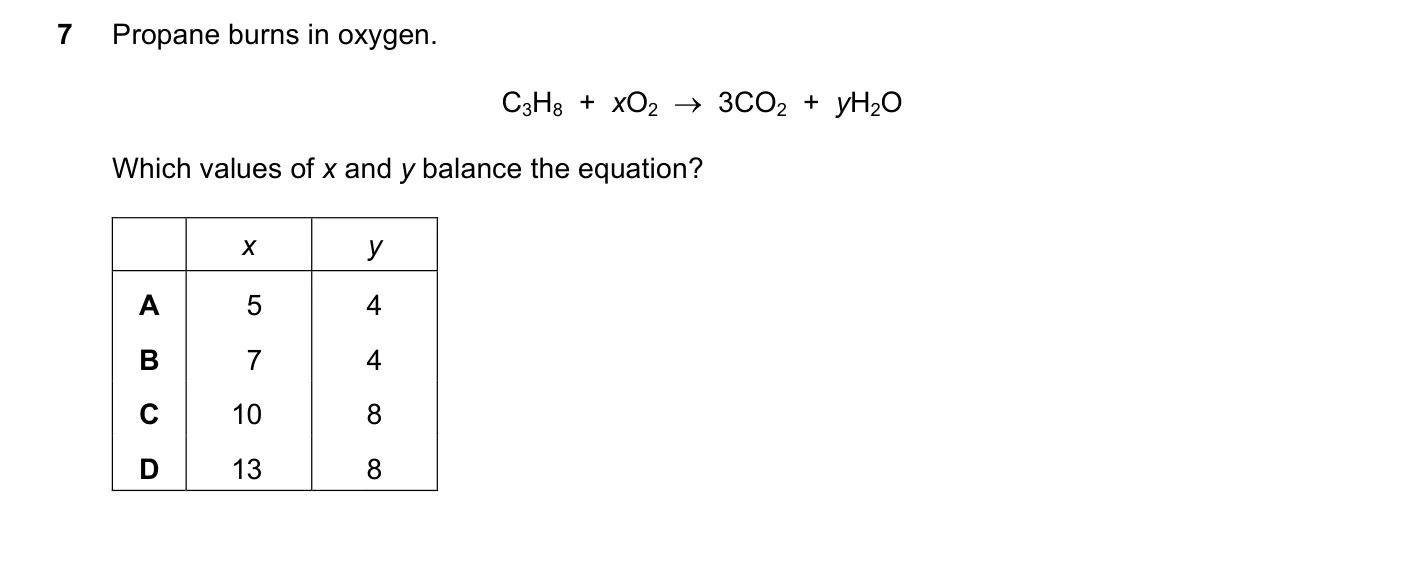 Question 7, June 2019, 0620 Paper 21