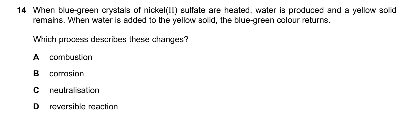 Question 14, June 2019, 0620 Paper 21