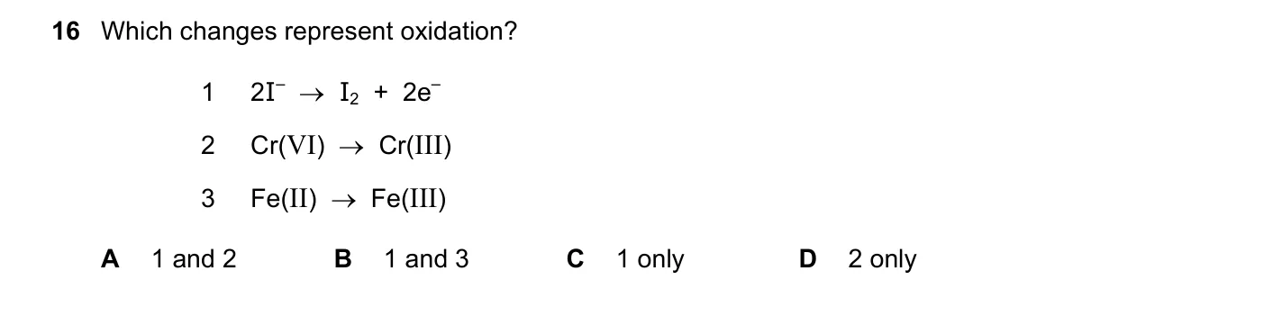 Question 16, June 2019, 0620 Paper 21