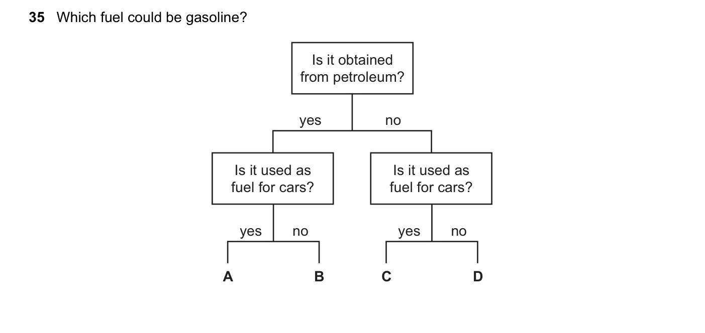 Question 35, June 2019, 0620 Paper 22