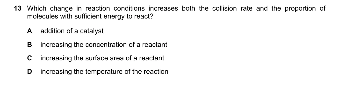 Question 13, June 2019, 0620 Paper 23