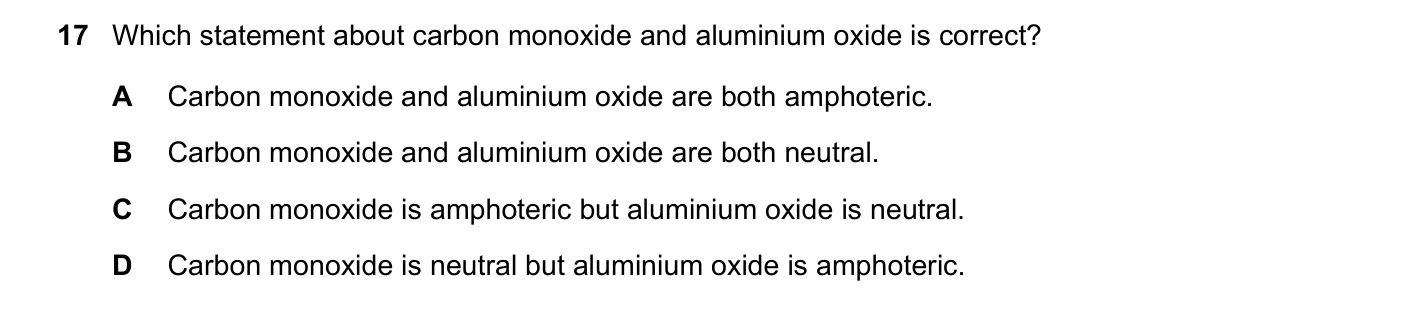 Question 17, June 2019, 0620 Paper 23