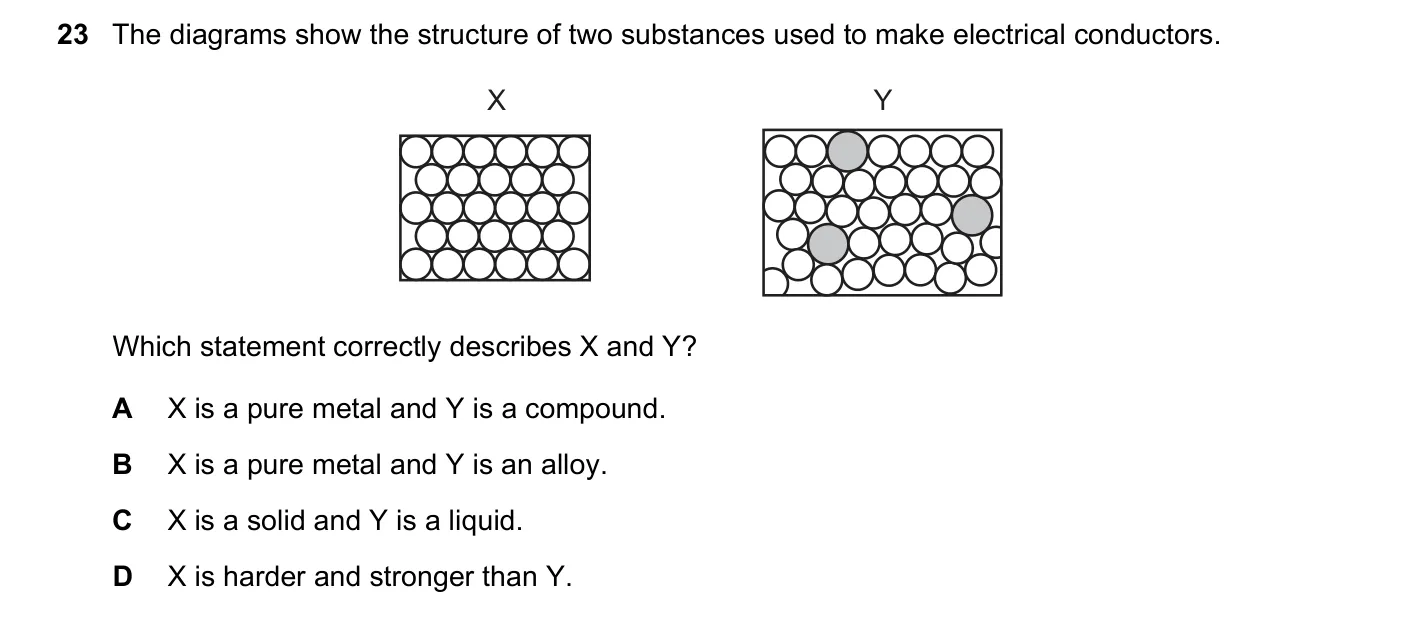 Question 23, June 2019, 0620 Paper 23