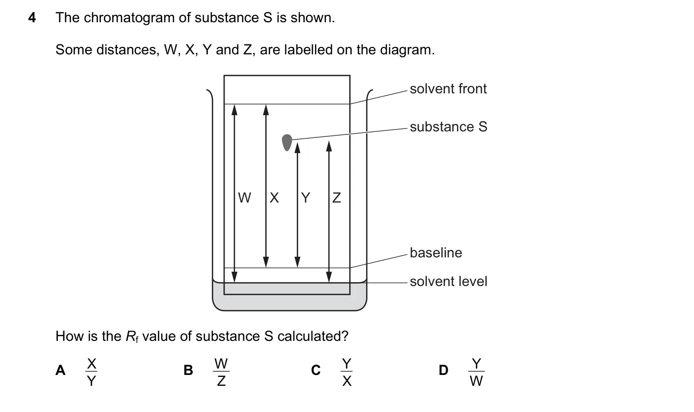 Question 4, March 2019, 0620 Paper 22