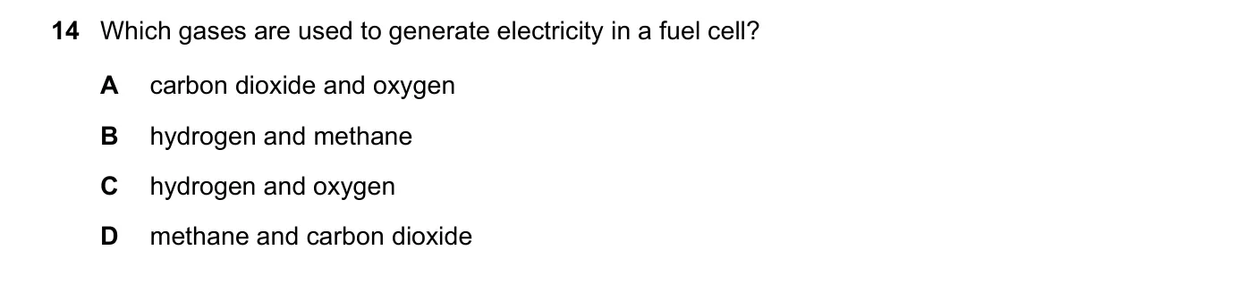 Question 14, November 2019, 0620 Paper 22