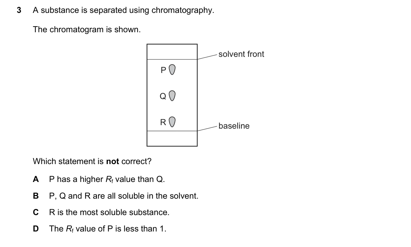 Question 3, November 2019, 0620 Paper 23