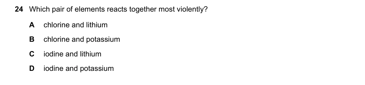 Question 24, November 2019, 0620 Paper 23