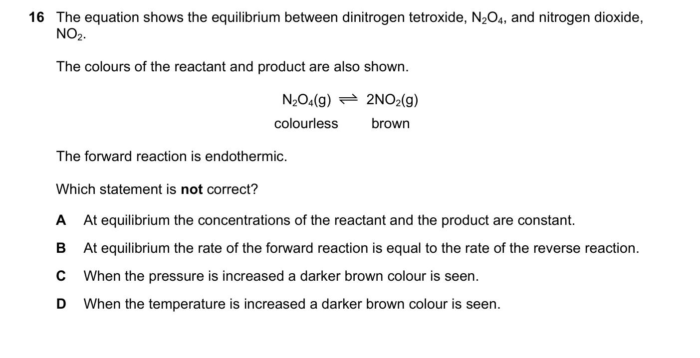 Question 16, June 2020, 0620 Paper 21