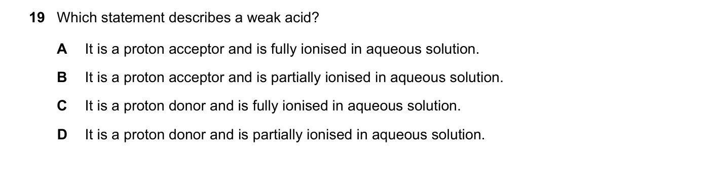 Question 19, June 2020, 0620 Paper 22