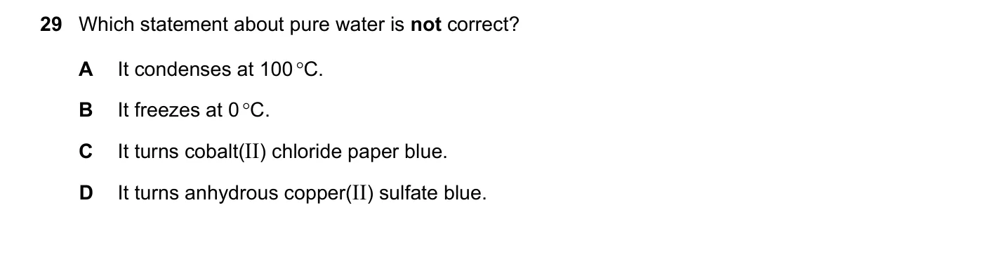 Question 29, June 2020, 0620 Paper 22
