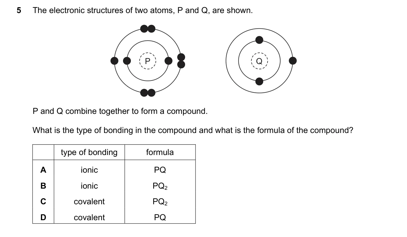 Question 5, June 2020, 0620 Paper 23