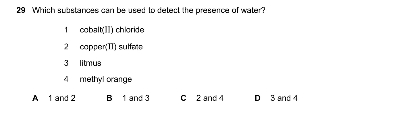 Question 29, June 2020, 0620 Paper 23
