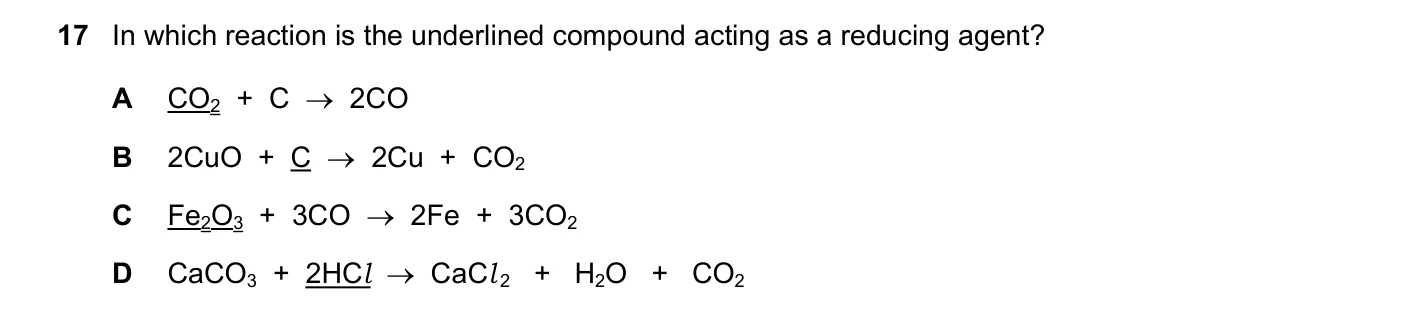 Question 17, March 2020, 0620 Paper 22