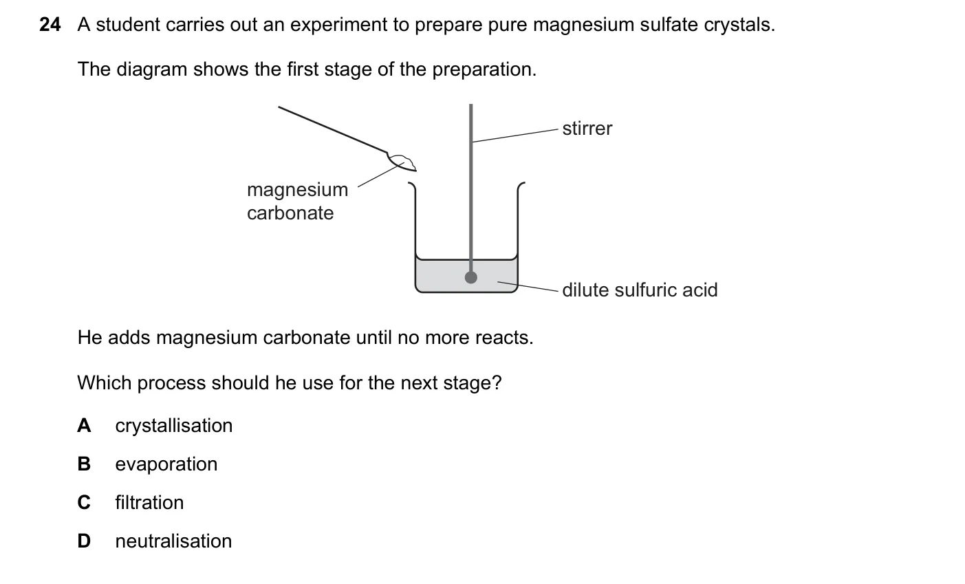 Question 24, November 2020, 0620 Paper 21