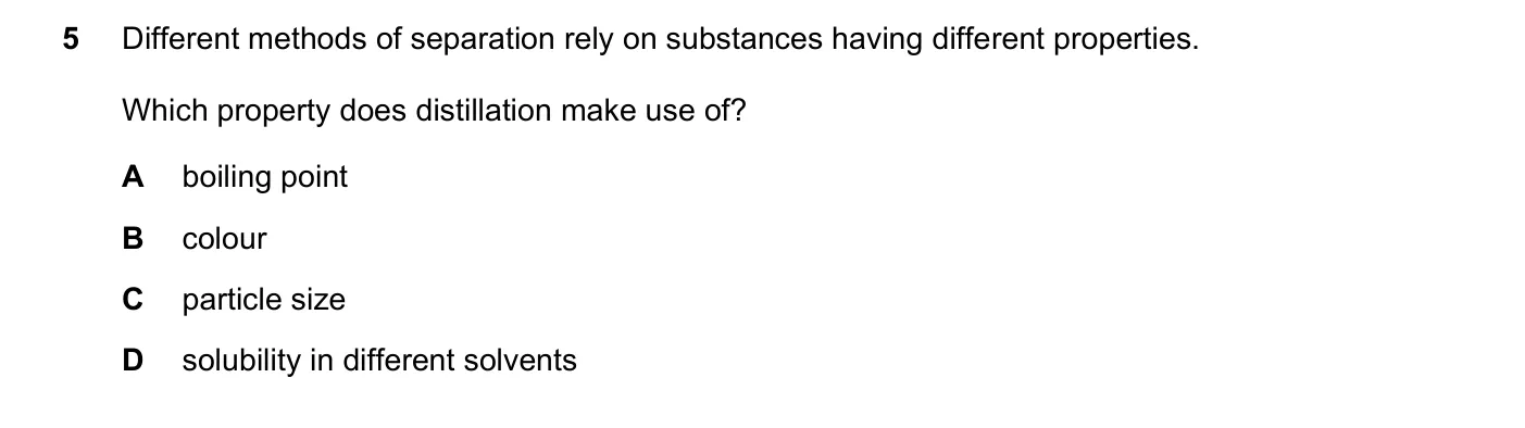 Question 5, November 2020, 0620 Paper 22