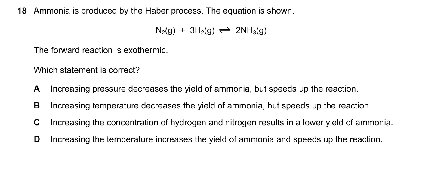 Question 18, November 2020, 0620 Paper 22