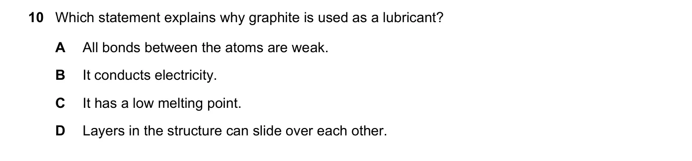Question 10, November 2020, 0620 Paper 23
