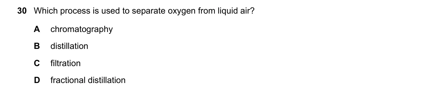 Question 30, November 2020, 0620 Paper 23