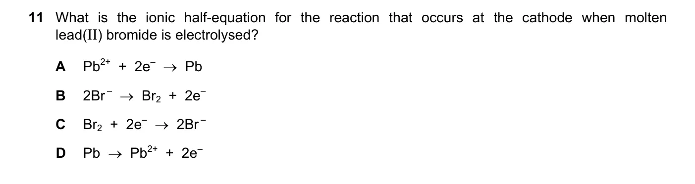 Question 11, June 2021, 0620 Paper 21