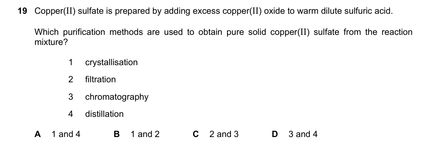 Question 19, June 2021, 0620 Paper 21
