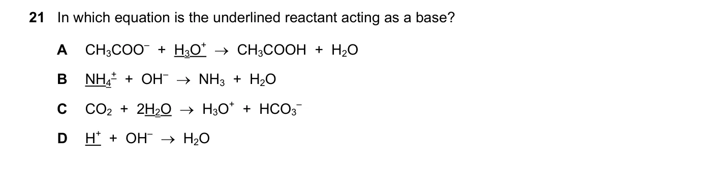 Question 21, June 2021, 0620 Paper 21