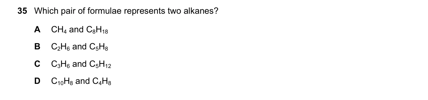 Question 35, June 2021, 0620 Paper 22