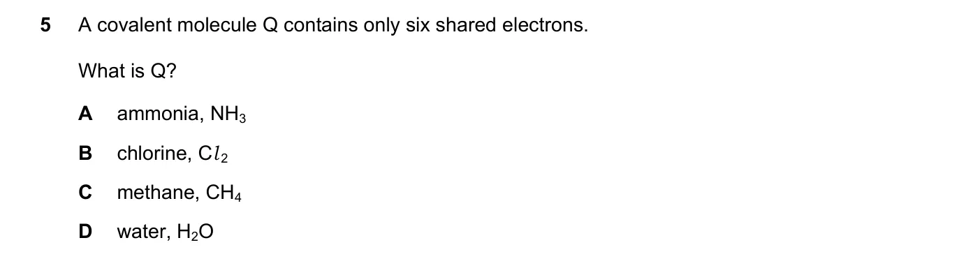 Question 5, June 2021, 0620 Paper 23