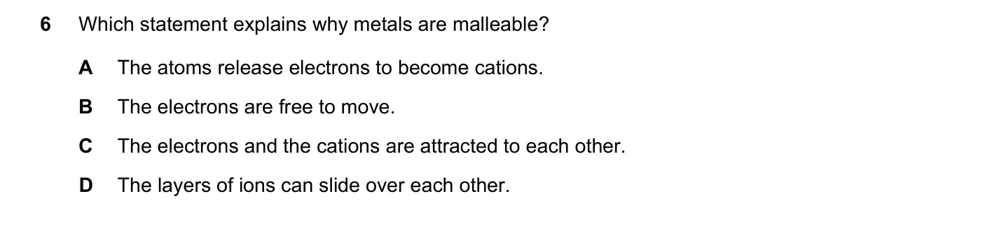 Question 6, June 2021, 0620 Paper 23