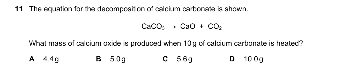 Question 11, June 2021, 0620 Paper 23