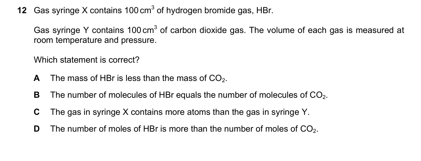 Question 12, June 2021, 0620 Paper 23