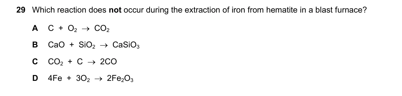 Question 29, June 2021, 0620 Paper 23