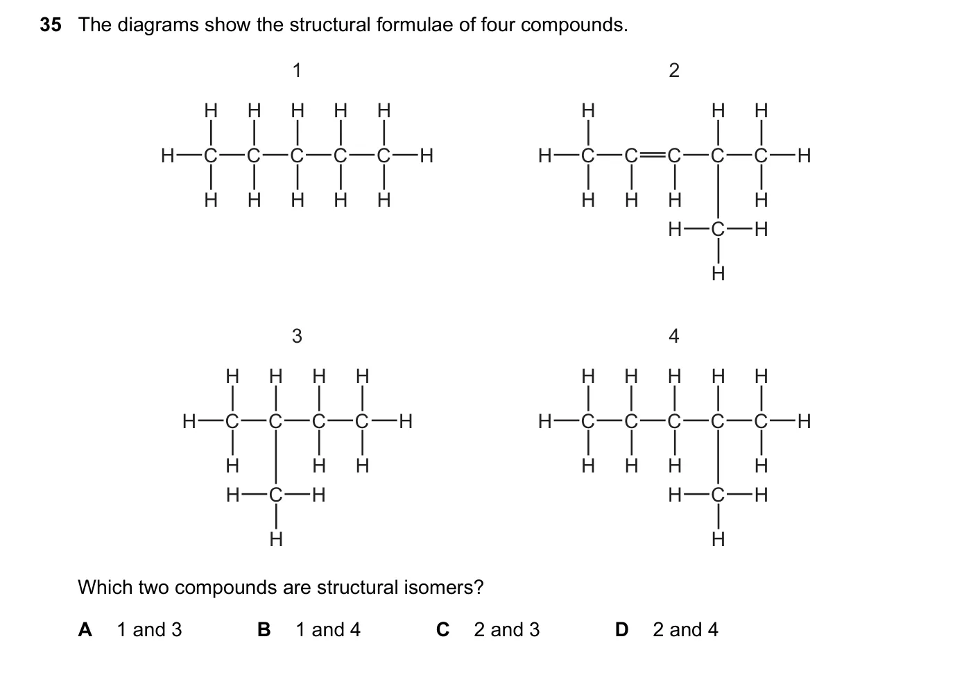 Question 35, June 2021, 0620 Paper 23
