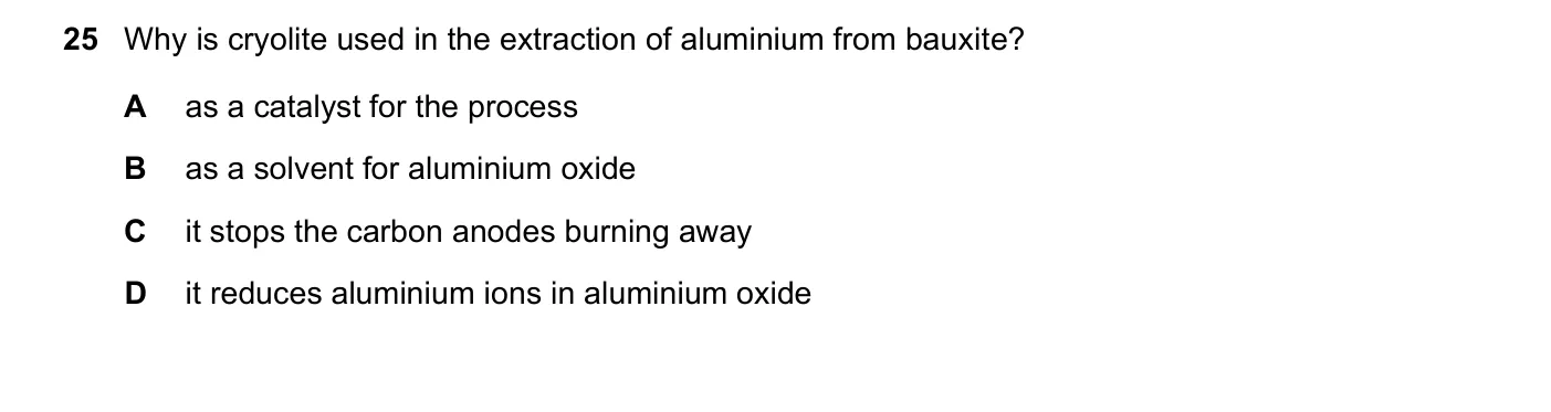 Question 25, March 2021, 0620 Paper 22