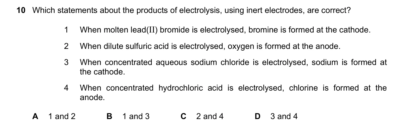 Question 10, November 2021, 0620 Paper 21