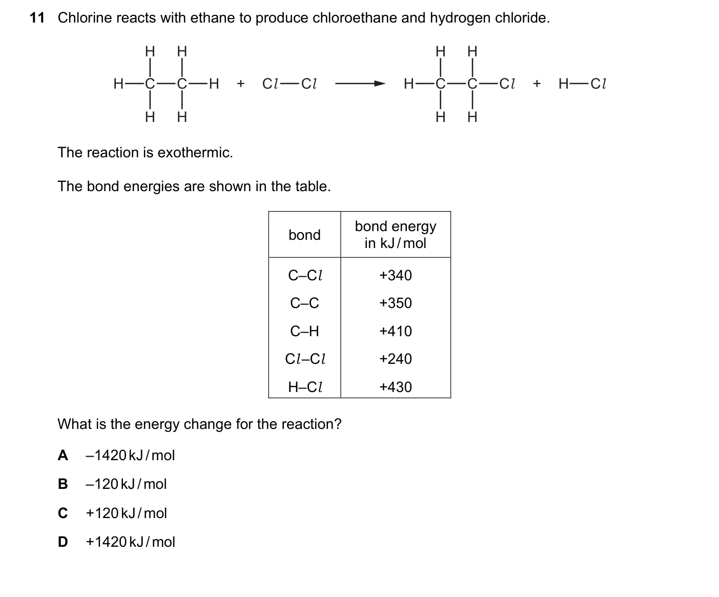 Question 11, November 2021, 0620 Paper 21