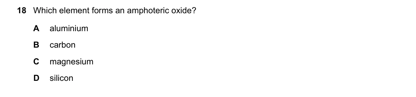 Question 18, November 2021, 0620 Paper 21
