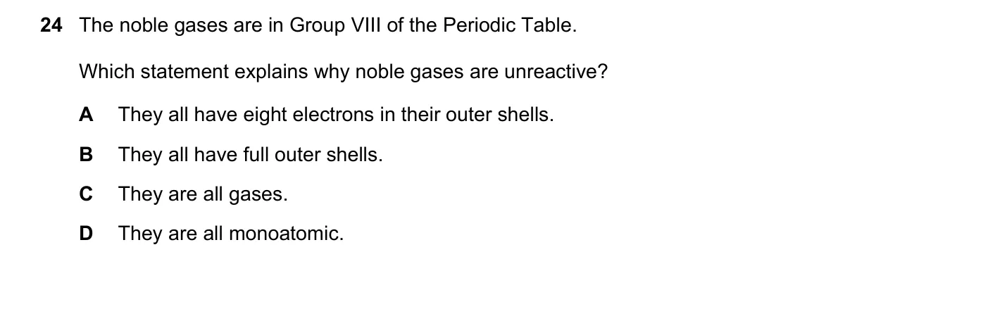 Question 24, November 2021, 0620 Paper 21