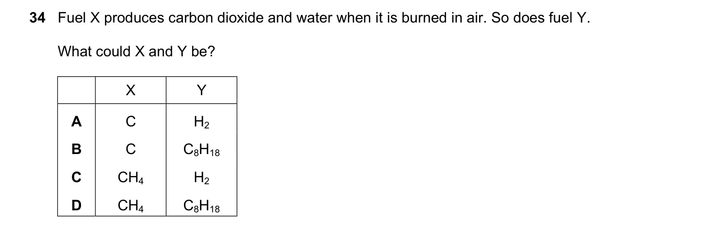 Question 34, November 2021, 0620 Paper 21